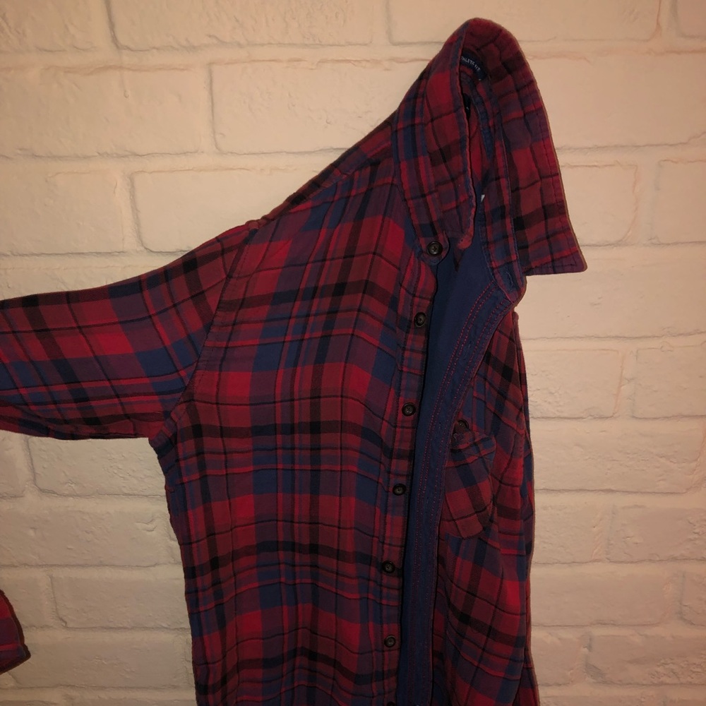 American Eagle Flannel Button Down - image 1